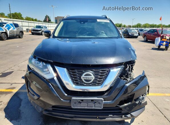 KNMAT2MV7KP553784 2019 NISSAN ROGUE Black წინა ხედი