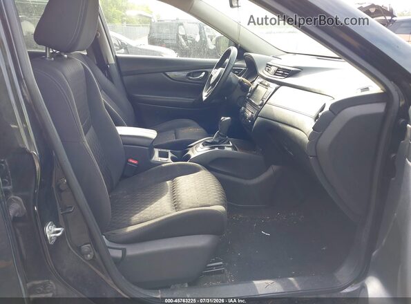 KNMAT2MV7LP526683 2020 NISSAN ROGUE Black წინა სალონის ხედი