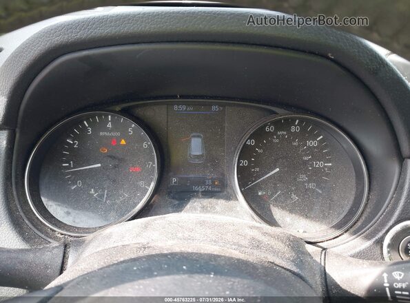 KNMAT2MV7LP526683 2020 NISSAN ROGUE Black უკანა სავარძლების ხედი