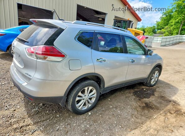 KNMAT2MV8GP600134 2016 NISSAN ROGUE Silver Задня права чверть