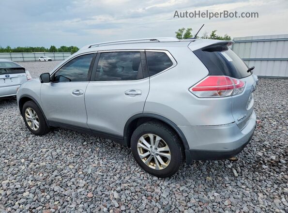 KNMAT2MV8GP618472 2016 NISSAN ROGUE Silver უკანა მარცხენა