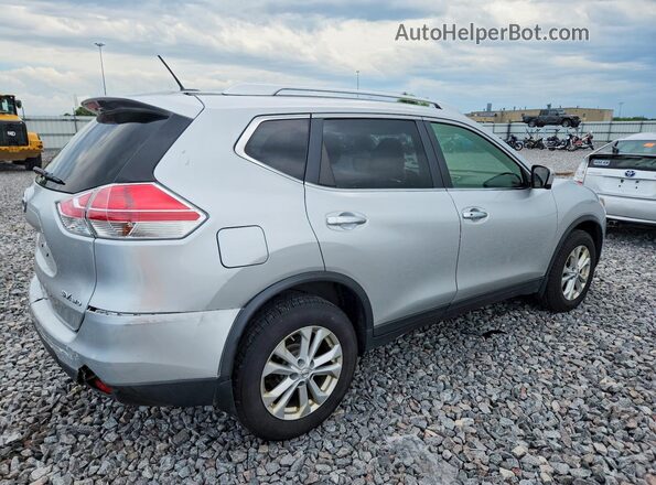 KNMAT2MV8GP618472 2016 NISSAN ROGUE Silver უკანა მარჯვენა