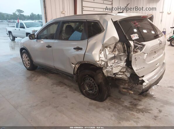 KNMAT2MV8GP625373 2016 NISSAN ROGUE Silver Trasero izquierdo