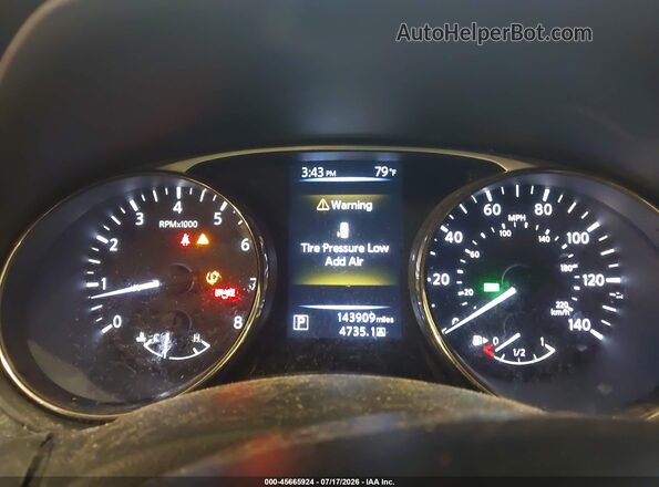 KNMAT2MV8GP625373 2016 NISSAN ROGUE Silver Vista de los asientos traseros