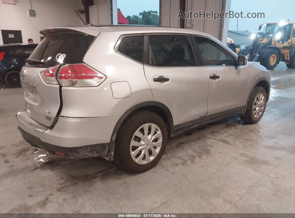 KNMAT2MV8GP625373 2016 NISSAN ROGUE Silver Trasero derecho