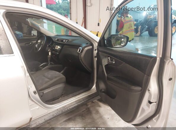 KNMAT2MV8GP625373 2016 NISSAN ROGUE Silver Vista interior delantera
