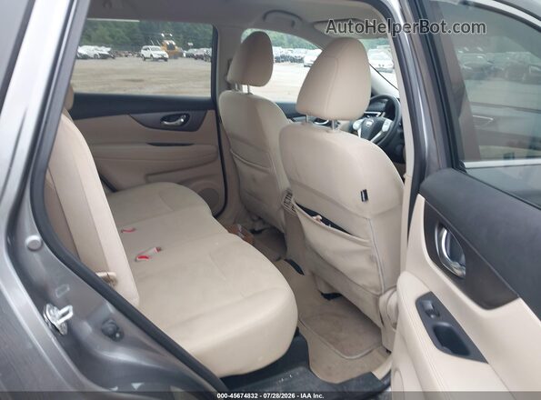 KNMAT2MV8GP640715 2016 NISSAN ROGUE Gray VIN კოდის სტიკერის ხედი
