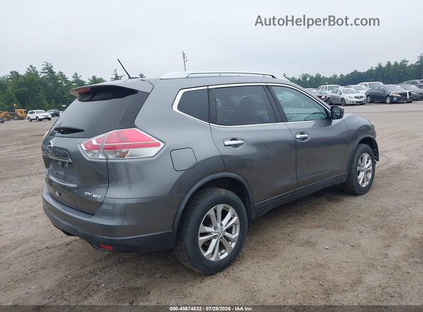 KNMAT2MV8GP640715 2016 NISSAN ROGUE Gray უკანა მარჯვენა