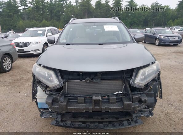 KNMAT2MV8GP640715 2016 NISSAN ROGUE Gray წინა ხედი
