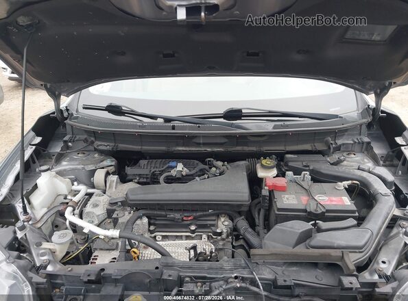 KNMAT2MV8GP640715 2016 NISSAN ROGUE Gray უკანა ხედი