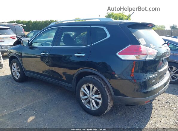 KNMAT2MV8GP640830 2016 NISSAN ROGUE Black Tył lewy