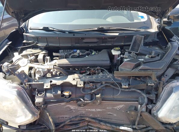 KNMAT2MV8GP640830 2016 NISSAN ROGUE Black Widok z tyłu