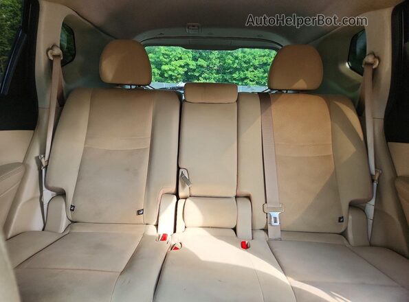 KNMAT2MV8GP643257 2016 NISSAN ROGUE Gray Вид задніх сидінь