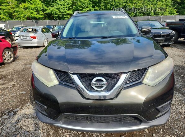 KNMAT2MV8GP643257 2016 NISSAN ROGUE Gray Вид спереду