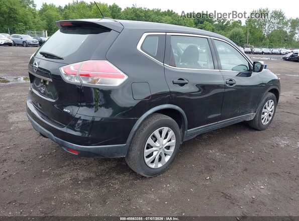 KNMAT2MV8GP658146 2016 NISSAN ROGUE Black Rear right