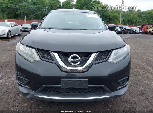 KNMAT2MV8GP658146 2016 NISSAN ROGUE Black Instrument cluster view