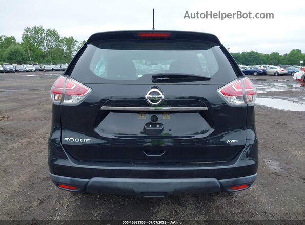 KNMAT2MV8GP658146 2016 NISSAN ROGUE Black 