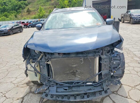 KNMAT2MV8GP700301 2016 NISSAN ROGUE Charcoal წინა ხედი