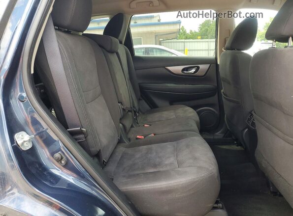 KNMAT2MV8GP700301 2016 NISSAN ROGUE Charcoal უკანა სალონის ხედი