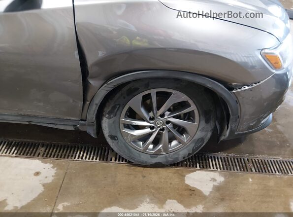 KNMAT2MV8GP713601 2016 NISSAN ROGUE Gray უკანა მარჯვენა