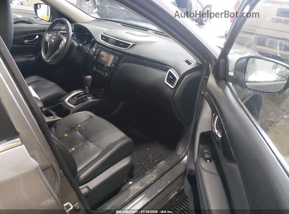 KNMAT2MV8GP713601 2016 NISSAN ROGUE Gray უკანა მარცხენა