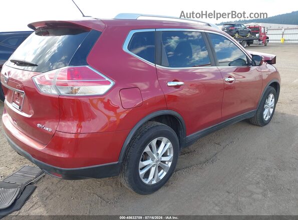 KNMAT2MV8GP716949 2016 NISSAN ROGUE Red Հետևի աջ