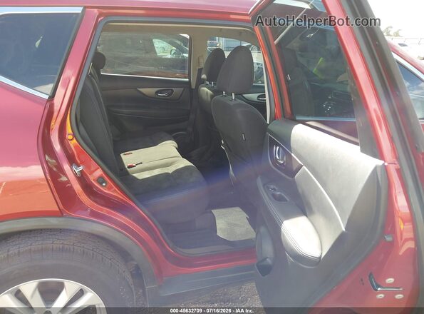 KNMAT2MV8GP716949 2016 NISSAN ROGUE Red VIN կոդի պիտակի տեսք