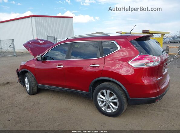 KNMAT2MV8GP716949 2016 NISSAN ROGUE Red Սալոնի 360 աստիճան տեսք