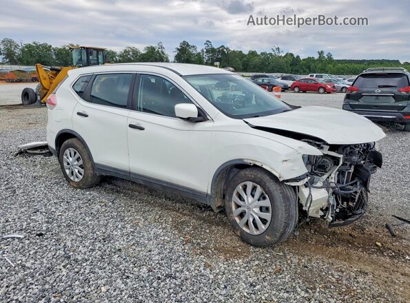 KNMAT2MV8GP723934 2016 NISSAN ROGUE White Delantero derecho