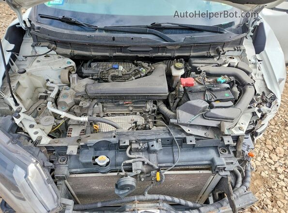 KNMAT2MV8HP528935 2017 NISSAN ROGUE Белый Вид подкапотного пространства