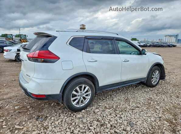 KNMAT2MV8HP528935 2017 NISSAN ROGUE Белый Задняя правая четверть