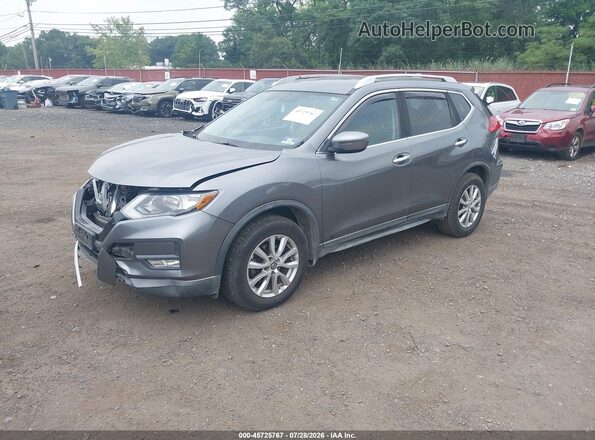 KNMAT2MV8HP546612 2017 NISSAN ROGUE Gray წინა მარცხენა ხედი სამი მეოთხედიდან