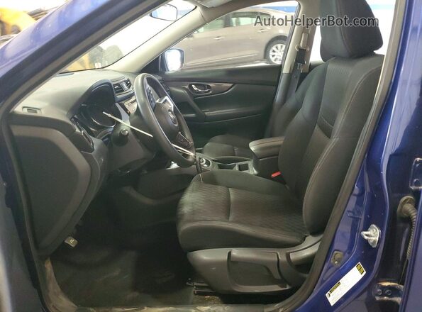 KNMAT2MV8HP550790 2017 NISSAN ROGUE Blue Սալոնի դիմացի տեսք