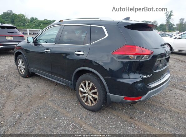 KNMAT2MV8HP558419 2017 NISSAN ROGUE Black უკანა მარცხენა