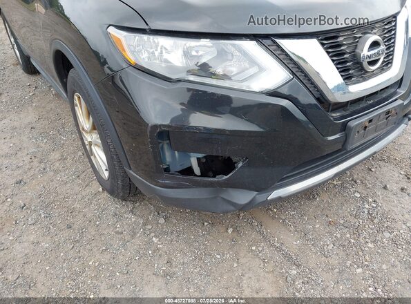 KNMAT2MV8HP558419 2017 NISSAN ROGUE Black წინა ხედი
