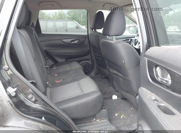 KNMAT2MV8HP558419 2017 NISSAN ROGUE Black VIN კოდის სტიკერის ხედი