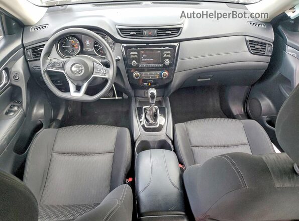KNMAT2MV8HP573101 2017 NISSAN ROGUE Black Dashboard view