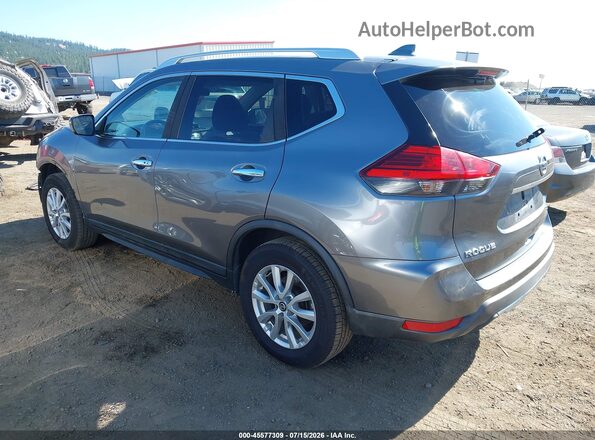 KNMAT2MV8HP577343 2017 NISSAN ROGUE Серый Задняя левая четверть