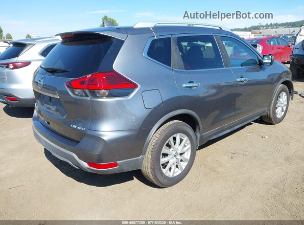 KNMAT2MV8HP577343 2017 NISSAN ROGUE Серый Задняя правая четверть