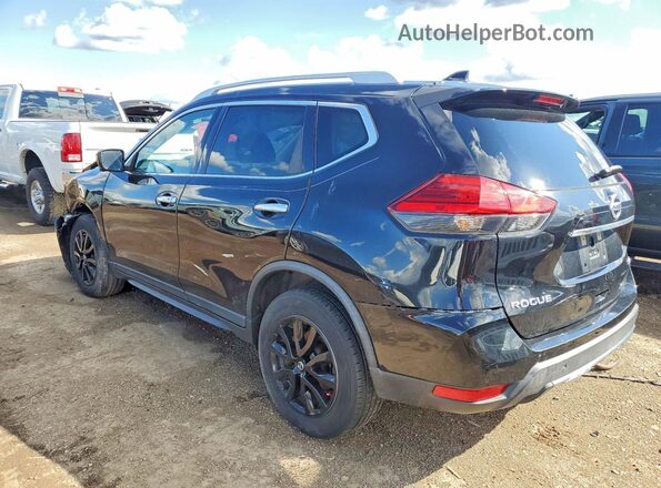 KNMAT2MV8HP615220 2017 NISSAN ROGUE Black Trasero izquierdo
