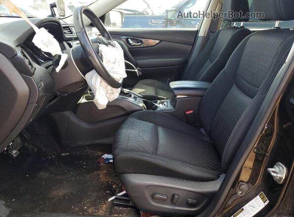 KNMAT2MV8HP615220 2017 NISSAN ROGUE Black Vista interior delantera
