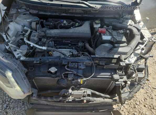KNMAT2MV8JP530321 2018 NISSAN ROGUE Silver Շարժիչի բաժամունքի տեսք