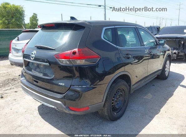 KNMAT2MV8JP549824 2018 NISSAN ROGUE Black უკანა მარჯვენა
