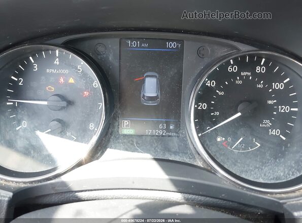 KNMAT2MV8JP549824 2018 NISSAN ROGUE Black უკანა სავარძლების ხედი