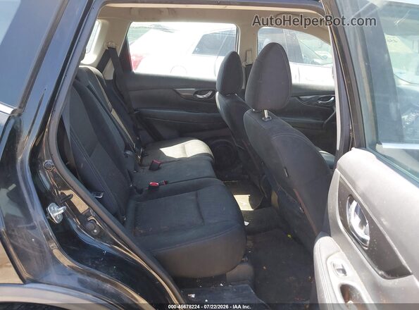 KNMAT2MV8JP549824 2018 NISSAN ROGUE Black VIN კოდის სტიკერის ხედი