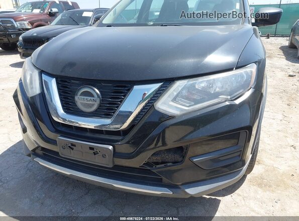 KNMAT2MV8JP549824 2018 NISSAN ROGUE Black წინა ხედი