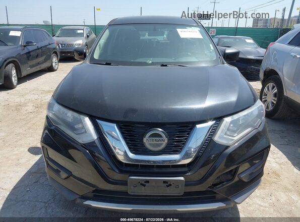 KNMAT2MV8JP549824 2018 NISSAN ROGUE Black ხელსაწყოთა პანელის ხედი