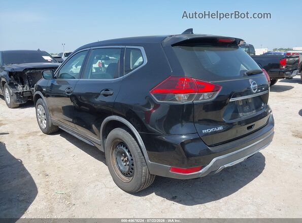 KNMAT2MV8JP549824 2018 NISSAN ROGUE Black უკანა მარცხენა