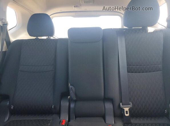 KNMAT2MV8JP556904 2018 NISSAN ROGUE Gray უკანა სავარძლების ხედი