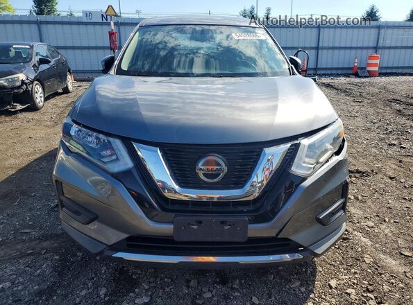 KNMAT2MV8JP556904 2018 NISSAN ROGUE Gray წინა ხედი